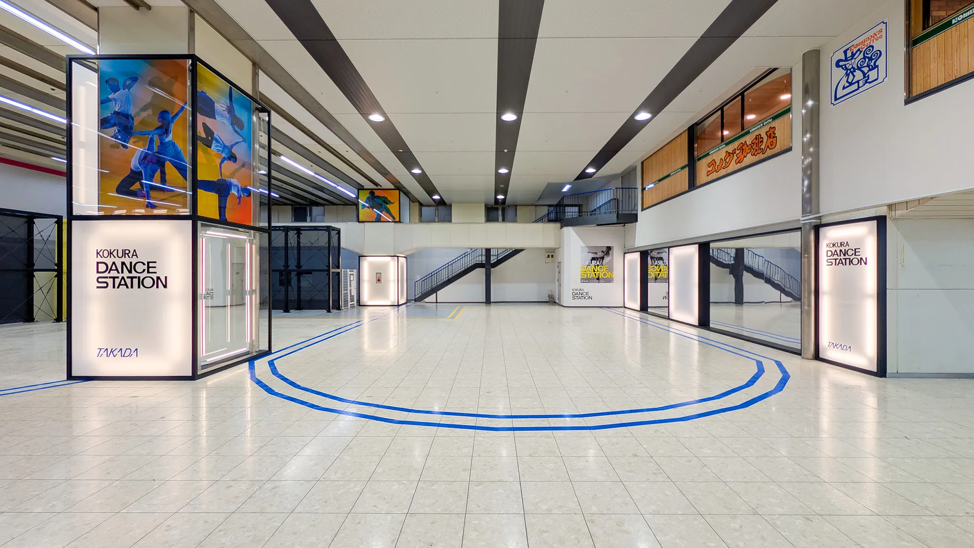 KOKURA DANCE STATIONの空間(内観)