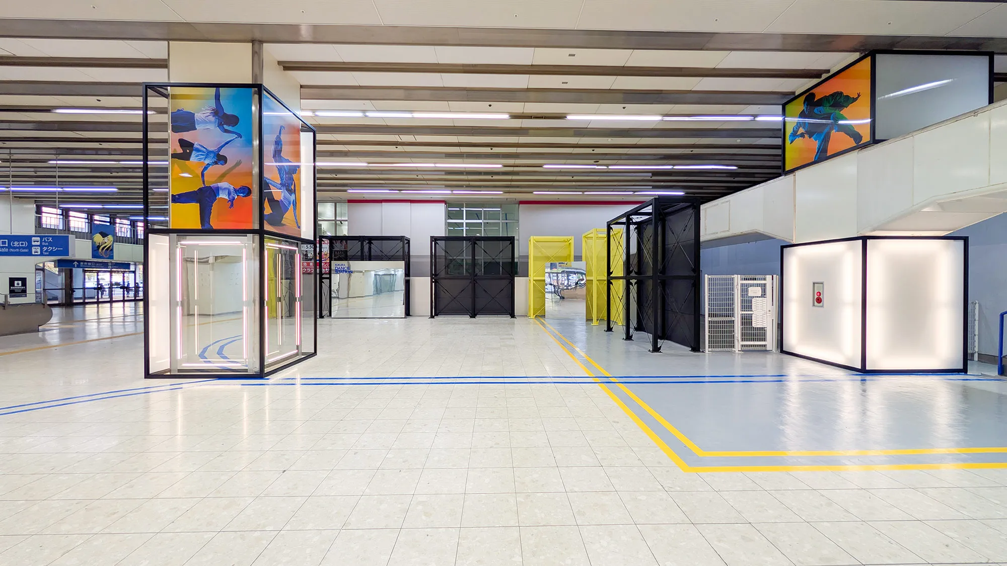 KOKURA DANCE STATIONの空間(内観)