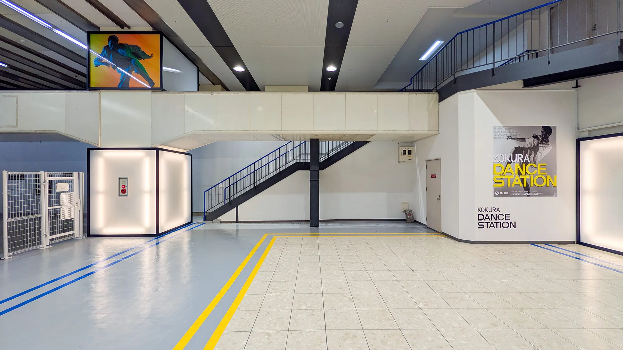 KOKURA DANCE STATIONの空間(内観)